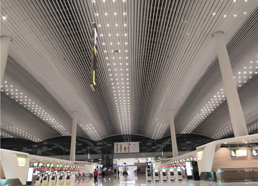 Terminal 2 del nuevo aeropuerto de Guangzhou Baiyun